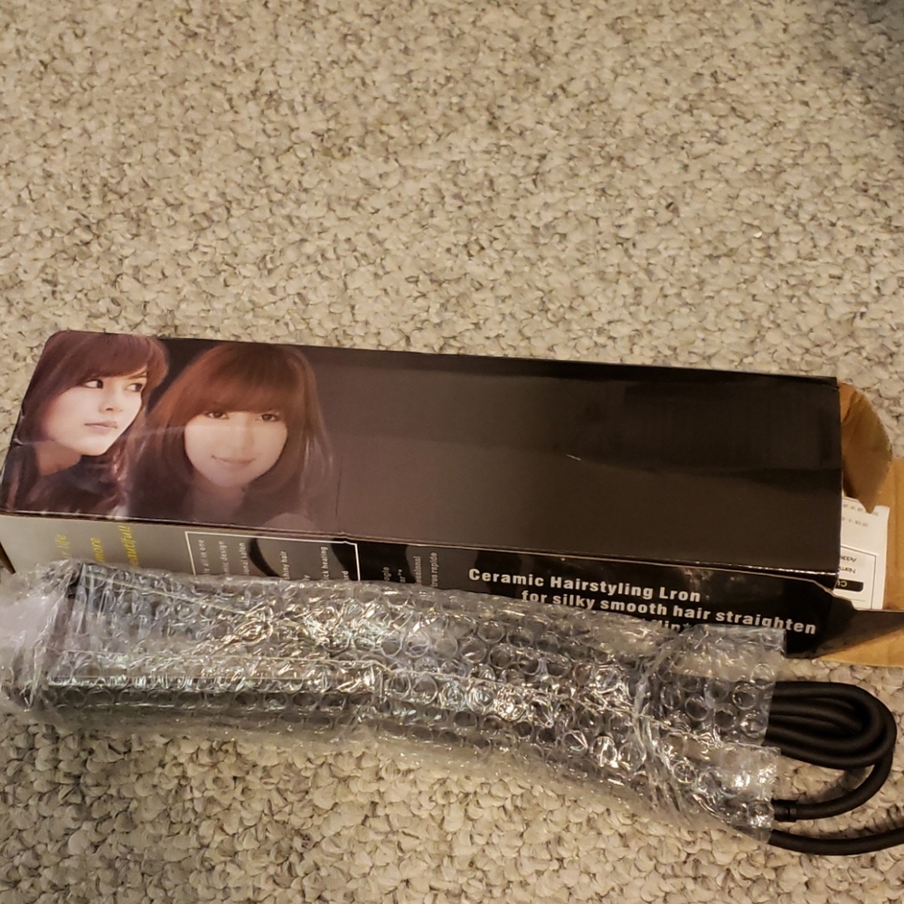 New hair straightner